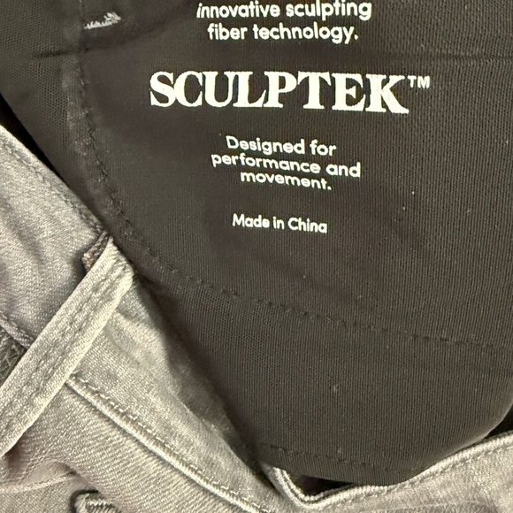 Athleta Sculptex Jeans Charcoal Size 6 Petite - Picture 5 of 5